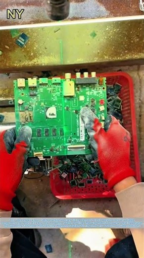 Laser Cutting PCBs: High Tech Electronic Recycling Process.