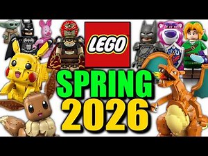 Top 20 Most Wanted LEGO Sets of Spring 2026!