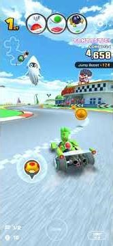 Mario Kart Tour - Yoshi in GCN Yoshi Circuit T (Mii Cup)