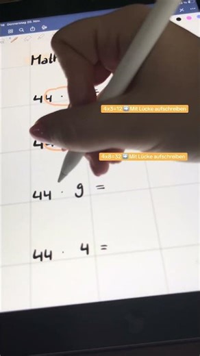 Wer weiß die Lösung der letzten Aufgabe? 🤔 #mathe #rechnen #multiplizieren #tipp