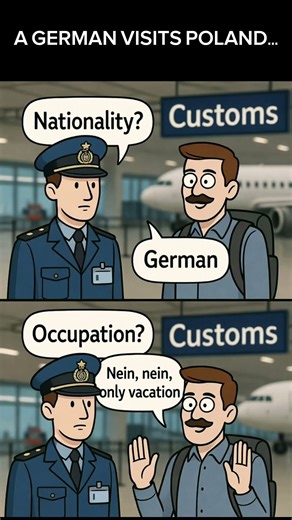 Incident at the Polish border 😂😂