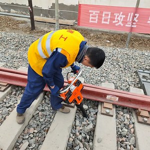 [Hot Item] Double Lithium Battery Power Rail Tamping Machine with Battery Charger