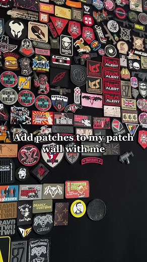 Adding New Patches to My Patch Wall | Airsoft Milsim Collection