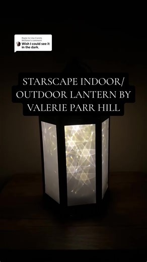Starscape Lantern by Valerie Parr Hill at QVC