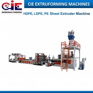 [Hot Item] HDPE/LDPE/LLDPE Plastic Sheet Single-Screw Extrusion Production Machine Line Extruder Machinery