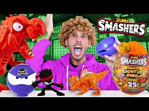 Billy's Toy Review 🔥 Zuru Dino Smashers/Ninja Kids Mystery Ball
