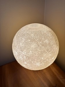 3D Printed NASA Moon Lamp – Realistic Lunar Surface Night Light | Space Decor & Astronomy Gift - Etsy