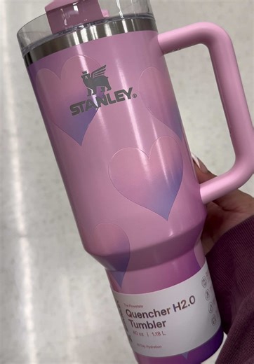 I Love A Heart Stanley💕💕💕 #stanley #valentinesdaygiftideas #valentinesday #targetfinds #pinkaesthetic