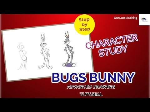 How to draw bugs bunny how to draw bugs bunny easy Looney tunes 2
