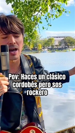 When you play a Cordovan classic but you're a rocker 🎸 Amor Clasificado rock