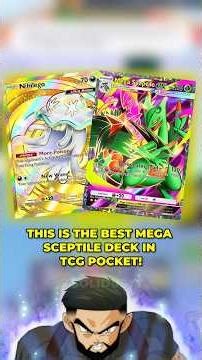 BEST MEGA SCEPTILE DECK IN POKEMON TCG POCKET 🍃