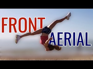 HOW TO FRONT AERIAL | Tutorial for a no-handed front walkover | PolinaTumbles