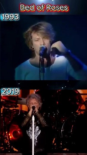 Bed of Roses 1993 vs 2019 🌹 26 Years Bon Jovi…