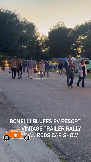 #BonelliBluffs #vintagetrailers #CampingLife #socalrods #weekendvibes | Bonelli Bluffs RV Resort & Campground