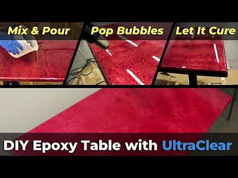 Table Top Epoxy Tutorial | Tabletop Epoxy