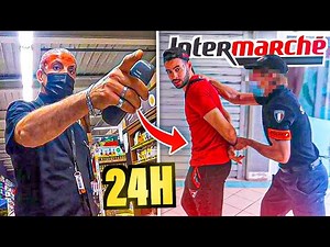 RESTER ENFERMÉ DANS INTERMARCHÉ LA NUIT !! [Sécurité agressive]
