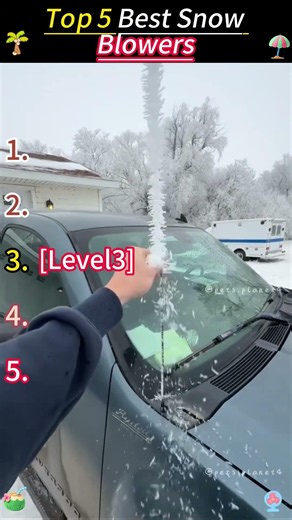 Top 5 Best Snow Blowers