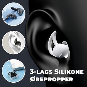 Vil du blokere støj uden at føle ubehag? Disse 3-lags silikone ørepropper dæmper lyden effektivt og sidder sikkert hele dagen. 🎧🛏️✈️ 🔇 Effektiv støjreduktion – ideel til søvn, rejser, koncerter og arbejde 👂 3-lags design – sikrer pasform og stabilitet i øret 🧼 Vaskbare & genbrugelige – brug dem igen og igen 💤 Ultrabløde & ergonomiske – 100% komfort 🧪 BPA-fri silikone – sikkert og hudvenligt materiale | MyTrendyPhone Danmark