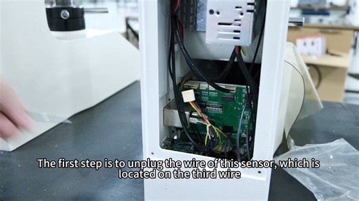 sensor replacement process for vickers