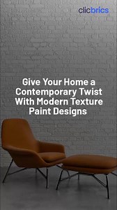 Textured paint designs for living room are in-trend in 2023. Give a luxurious look to your space without spending much. Check out the 10 best texture paint design ideas that are perfect for your home https://bit.ly/3MKEFcA #clicbrics #homedecor #texturedpainting #texturedart #texturedwalls #wallpainting #wallpaint #homedecor #homerenovation #realestate | clicbrics