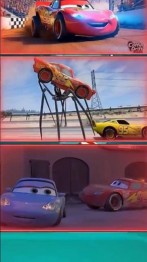 Lightning McQueen Color Battle 🔥💨 – Epic Racing War! ⚡💥