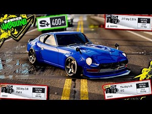 Best Engine Swap for S+ Tier | Nissan 240Z | Need For Speed Unbound