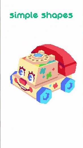 what makes a violet model violet? #3danimation #art #lowpoly