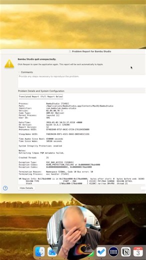 The definition of insanity | #3dprinting #bambustudio