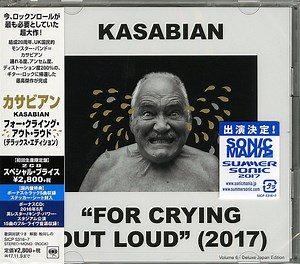 Kasabian - For Crying Out Loud (2017)