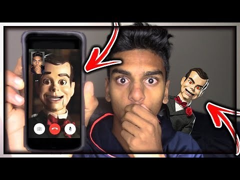 DO NOT FACETIME SLAPPY THE DUMMY (FROM GOOSEBUMPS) WHEN SPINNING A FIDGET SPINNER AT 3AM!!