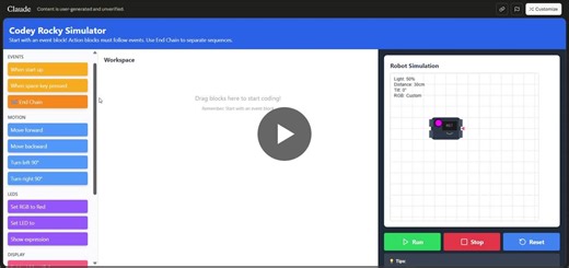 I tried to built a coding simulator out of desperation. Last week, I was reviewing my 6-year old for his robotics quarterly exam when one of the most most frustrating review sessions I ve had as a… | Adrian Marcelino