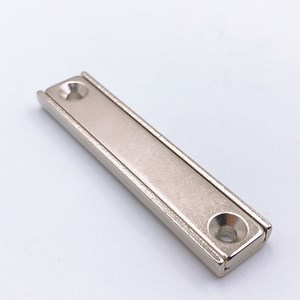 [Hot Item] Strong Rectangular Channel Magnet Neodymium Pot Magnets with Counter Bore