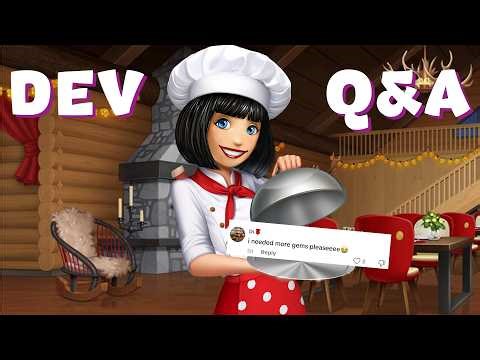 DEVELOPERS answer YOUR frequently asked QUESTIONS | Cooking Fever Game Evergreen Lodge