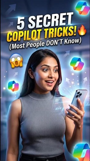 5 Secret Microsoft Copilot Tricks Most People Don't Know! 🤫🔥@profileflowfinance #microsoft #ai
