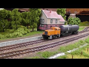 Spur H0 Anlage "Amstetten" in Bau 1a - Gleisbau