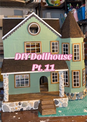 Transforming a Dollhouse with a New Color