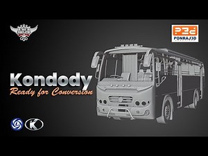 Kondody Bus 3D Model ready for BUSSID Conversion | Ponraj G