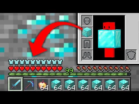 【マイクラ】どんなブロックでも装備できるマインクラフト