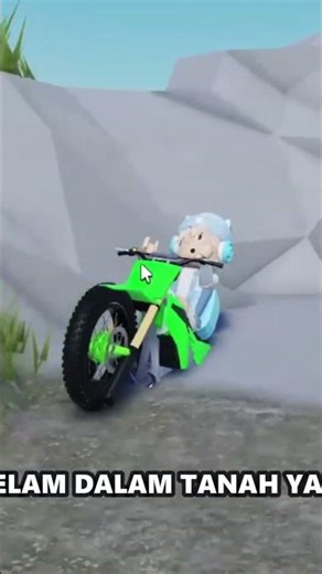 My Cousin and I Play Motocross Through Difficult Roads in Roblox Game