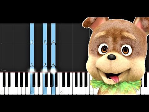 Bingo Song - Nursery Rhymes (Piano Tutorial)