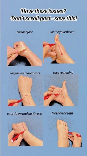 6 Gua Sha & Acupressure Techniques That Changed My Life | Face, Digestion, Stress & More.#shorts