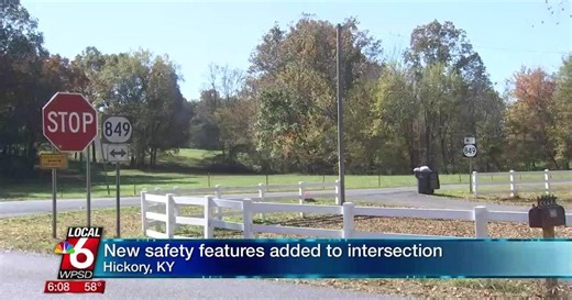New safety features added to intersection