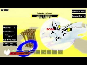 Undertale Advanced Soul Ops Boss Rush |Reworked E404 Awakened DDD and Omnipotent (Showcase/Gameplay)