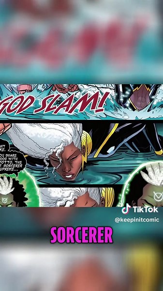 Storm's Powerful Transformation in Marvel Comics