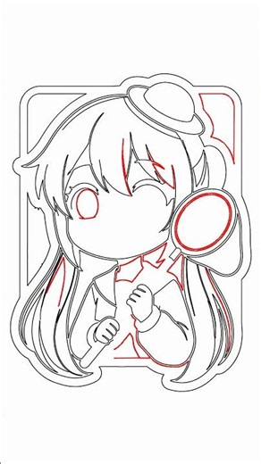 Easy Chibi Anime Girl Drawing Tutorial (Star Net!)