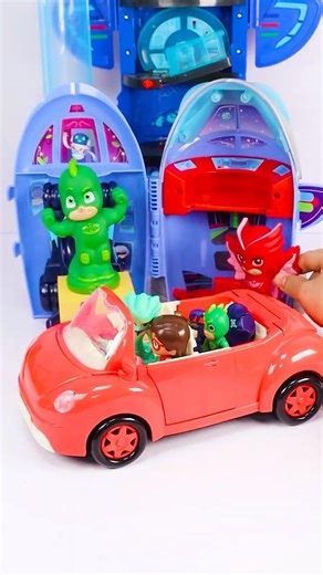 Experience Unboxing PJ Masks Toys ! Satisfying ASMR Funny Videos #pjmasks #toys