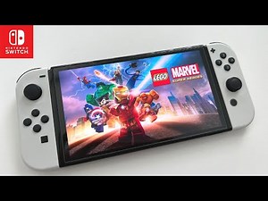 Lego Marvel Super Heroes Nintendo Switch OLED Gameplay