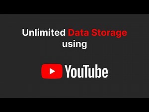 Using YouTube As An Unlimited Data Storage: Storing Files in Videos