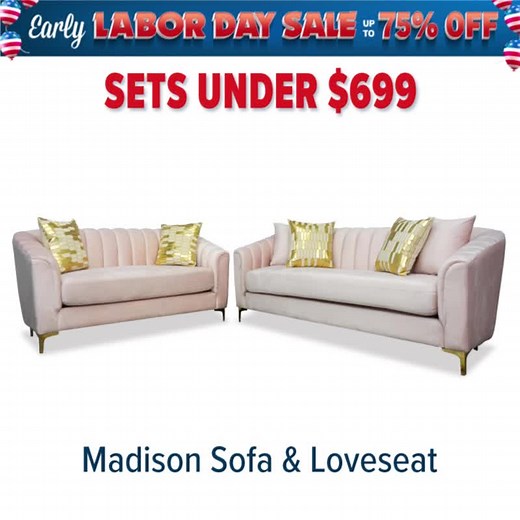 33 reactions · 6 comments | Get any of these 2pc Living Room sets for under $699 with our Labor Day Deals unlocked EARLY, just for you! Shop. now & save up to 75% off. #furnituremecca #philly #livingroom #sale #couch #sofa #sectional #sofabed #philadelphia #laborday #deals #labordaysale | Furniture Mecca | Facebook