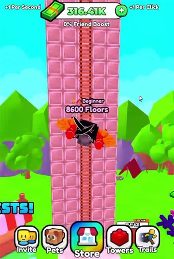 Falling form the sky Every sec you get money roblox with my friend ayaan interupting